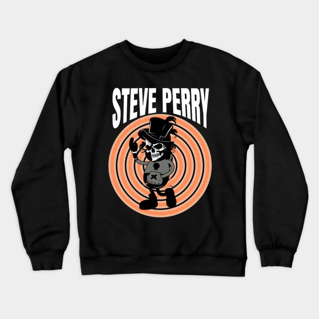 Steve Perry // Street Crewneck Sweatshirt by phsycstudioco